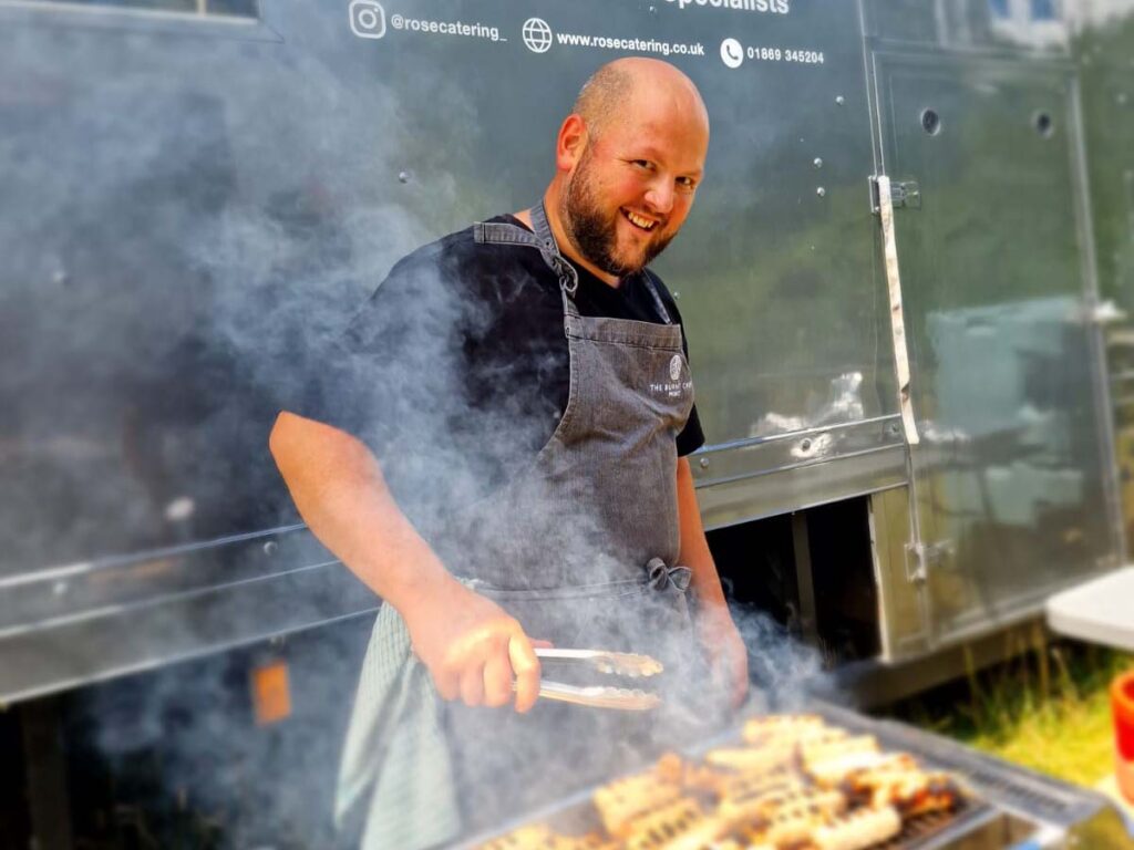 rose location catering chef