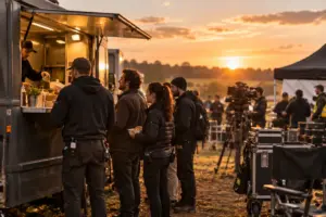 30 Years on Set: How TV Production Catering Has Changed (And What Hasn’t)